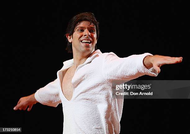 Disney characters perform during the Disney On Ice "Princesses & Heroes" opening show at Allphones Arena on July 10, 2013 in Sydney, Australia.