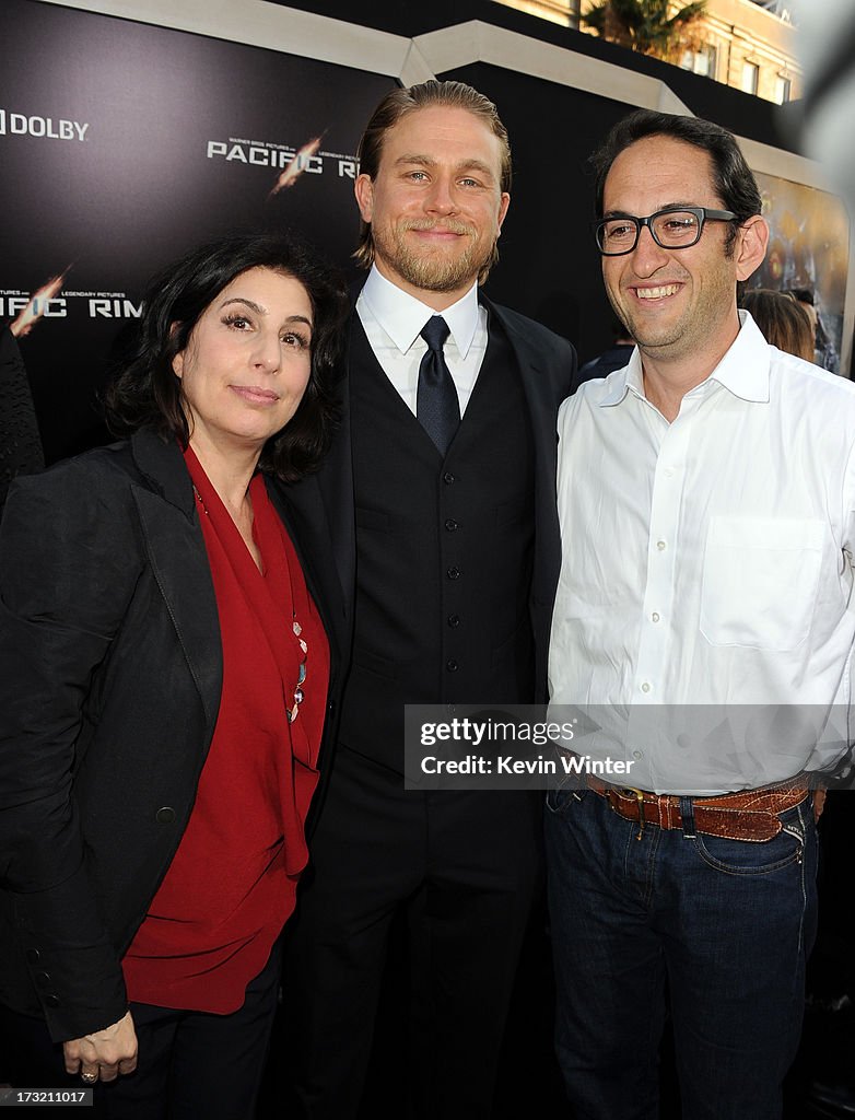 Premiere Of Warner Bros. Pictures And Legendary Pictures' "Pacific Rim" - Red Carpet