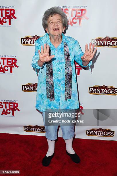 Actress Pat Crawford Brown attends the Los Angeles Show Premiere of "Sister Act" at the Pantages Theatre on July 9, 2013 in Hollywood, California.