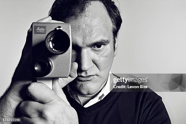 Film director Quentin Tarantino is photographed for Shortlist on December 7, 2012 in London, England.
