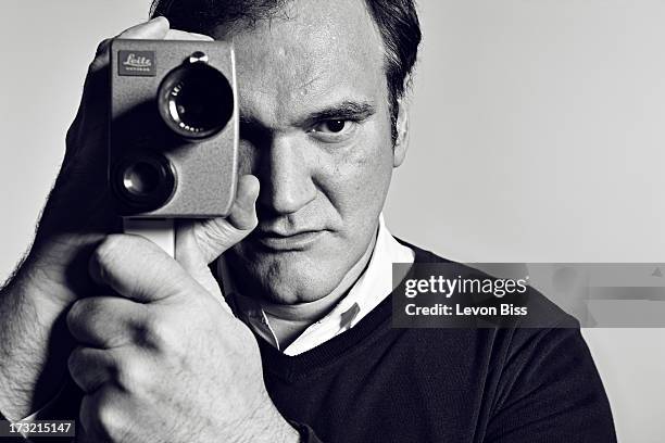 Film director Quentin Tarantino is photographed for Shortlist on December 7, 2012 in London, England.