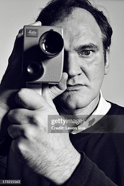 Film director Quentin Tarantino is photographed for Shortlist on December 7, 2012 in London, England.