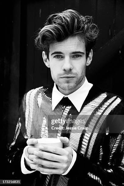 Actor Harry Treadaway is photographed for SID magazine on January 18, 2013 in London, England.