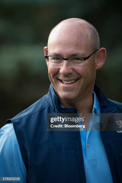 Mike Stone, co-founder of Westwind Investor Management Co. LLC, arrives for a morning session at the Allen & Co. Media and Technology Conference in...