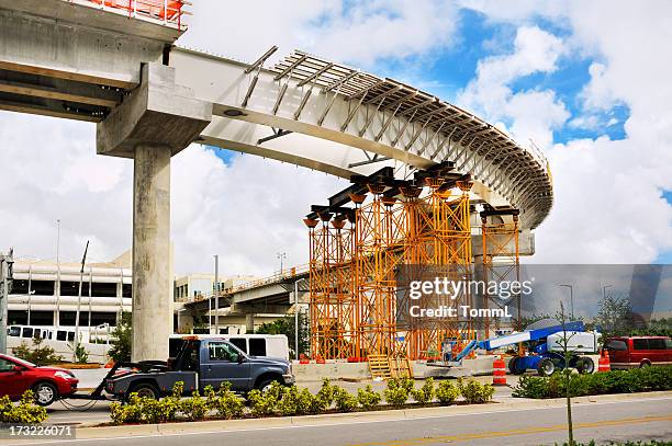 road construction - road construction usa stock pictures, royalty-free photos & images