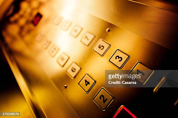 elevator keypad - lift button stock pictures, royalty-free photos & images