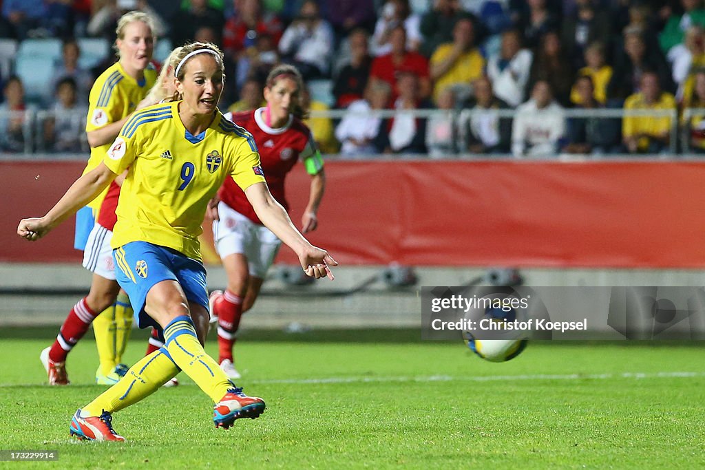 Sweden v Denmark - UEFA Women's Euro 2013: Group A