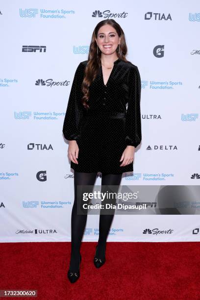 Andrea Filler attends Women's Sports Foundation's Annual Salute To Women In Sports at Cipriani Wall Street on October 12, 2023 in New York City.