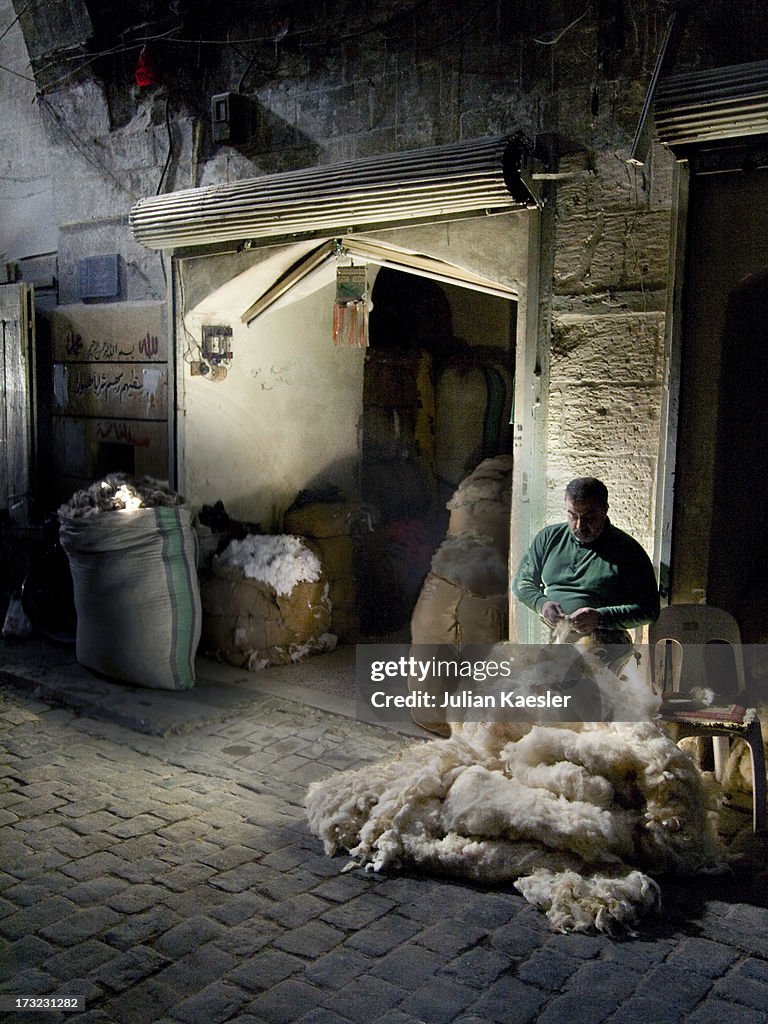 Wool Trader, Aleppo Souk