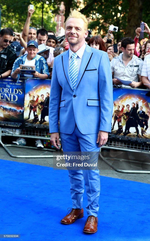 The World's End - UK Film Premiere