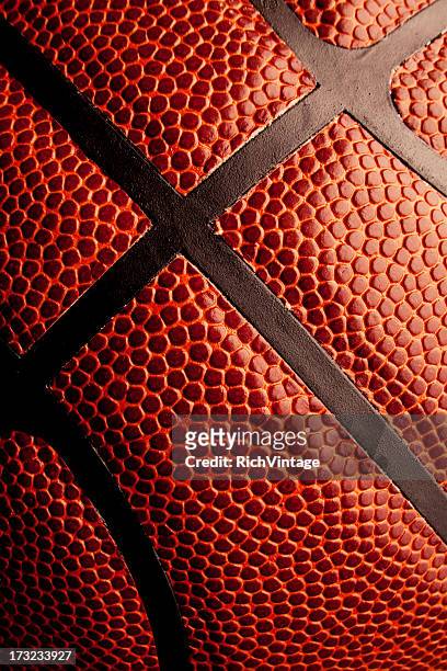 basketball macro - basketball close up stock pictures, royalty-free photos & images