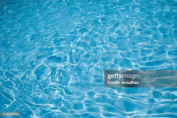 swimming pool - swimming pool texture stockfoto's en -beelden