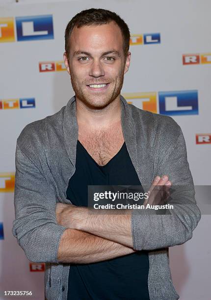 Bernhard Piesk attends photocall of RTL new program presentation at Hotel Atlantic on July 10, 2013 in Hamburg, Germany.