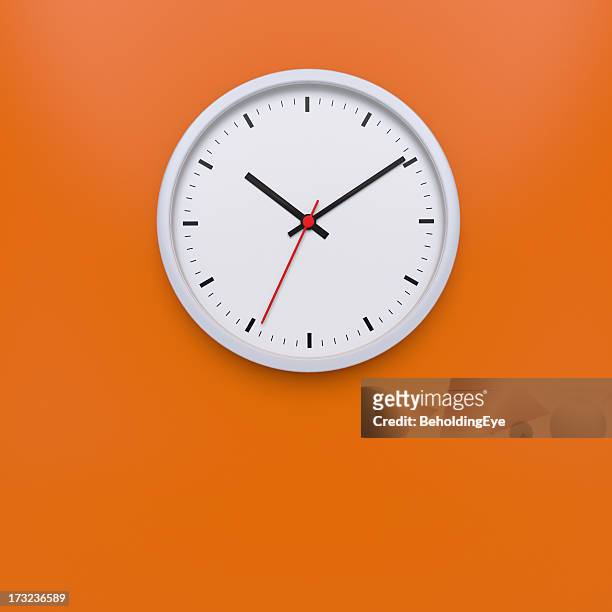 wall clock xl+ - clock face stock pictures, royalty-free photos & images