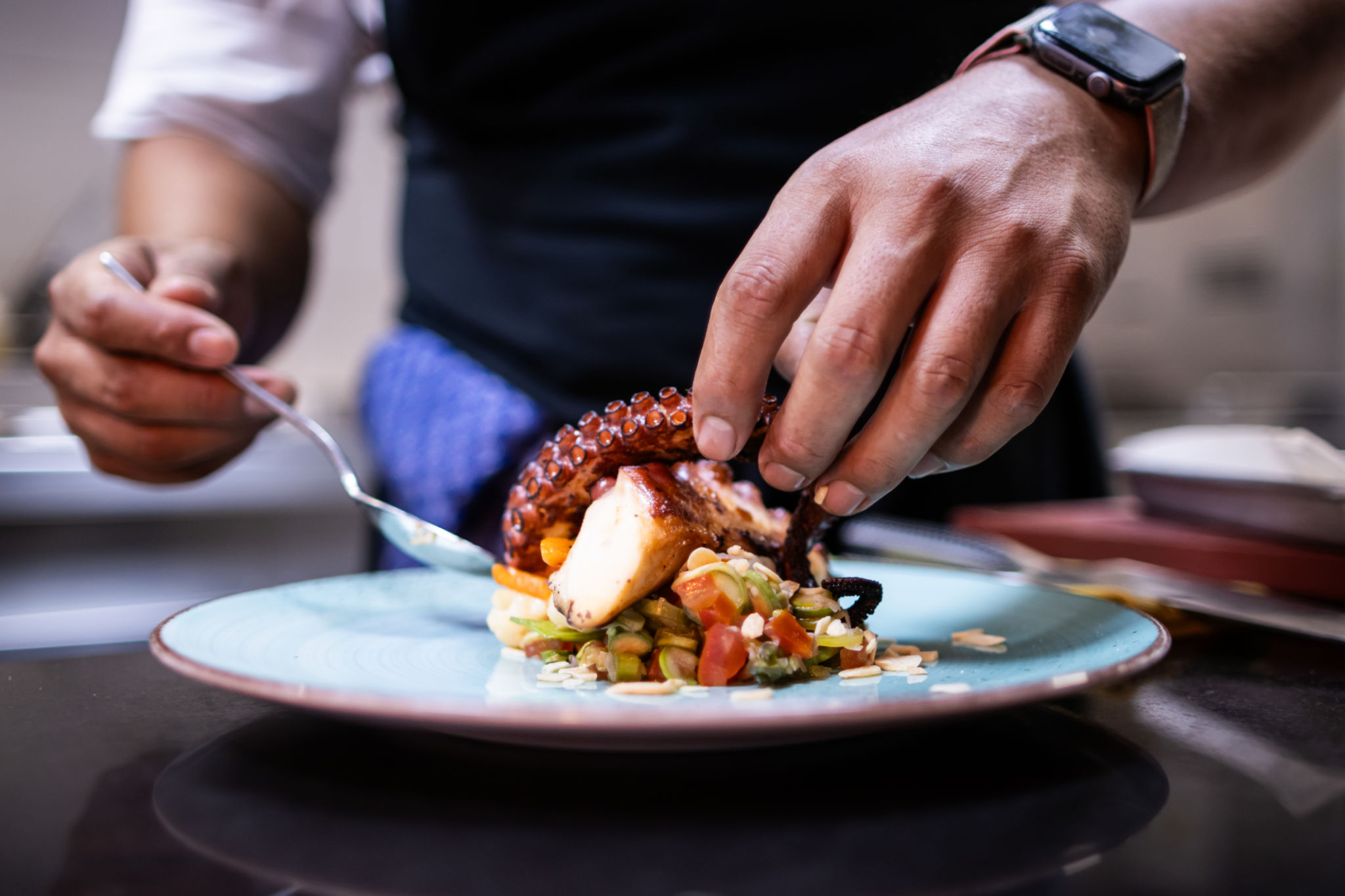 chef plating