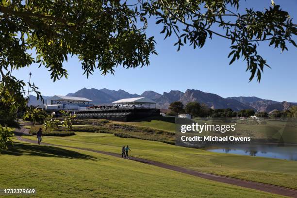 General view of the course during the first round of the Shriners Children's Open at TPC Summerlin on October 12, 2023 in Las Vegas, Nevada.