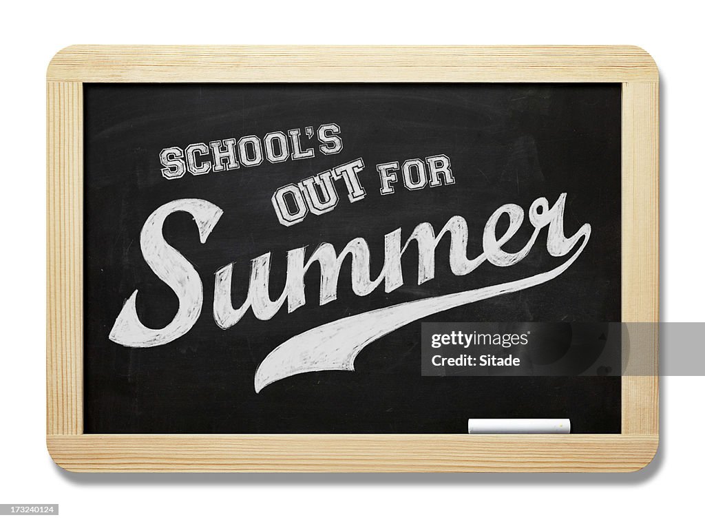 Blackboard With Clipping Path