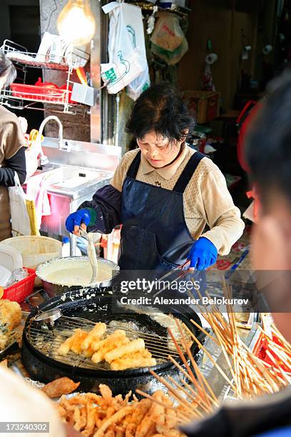 South Korea Street Food Photos and Premium High Res Pictures - Getty Images