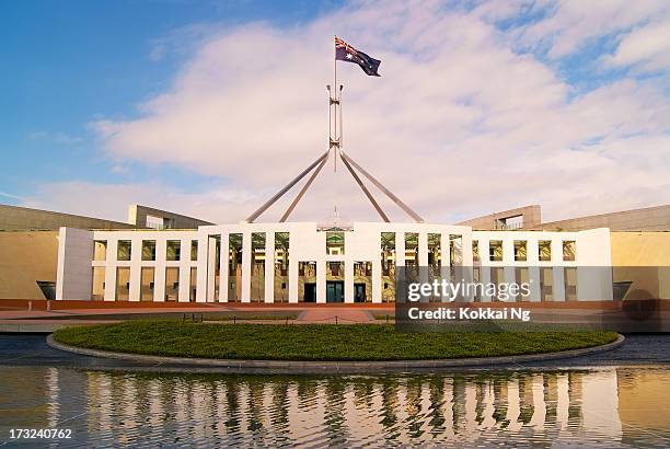 canberra-parlamento - parliament house canberra - fotografias e filmes do acervo