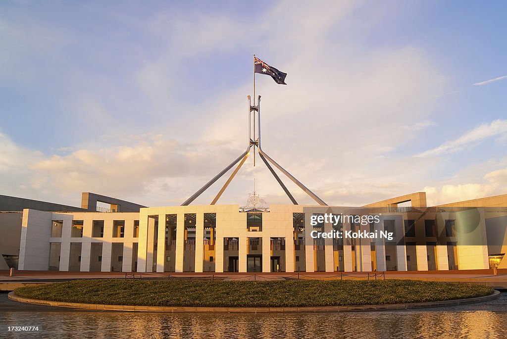 Canberra - Parliament House (Sunrise)