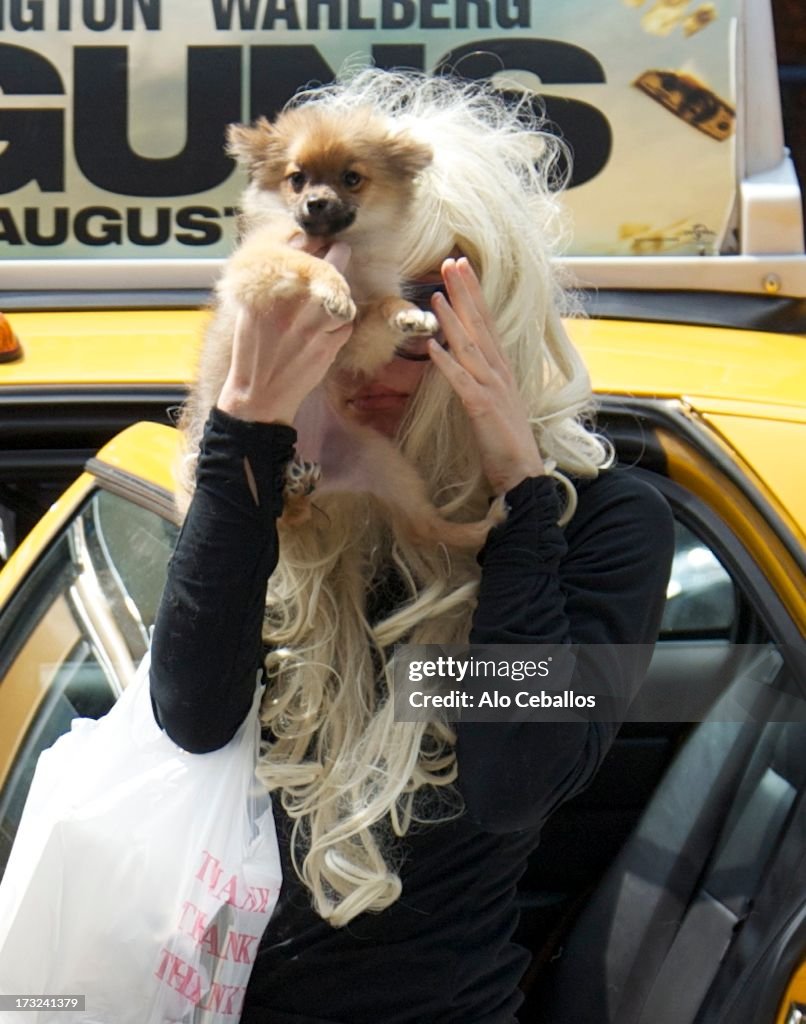 Amanda Bynes Sighting In New York City - July 10, 2013