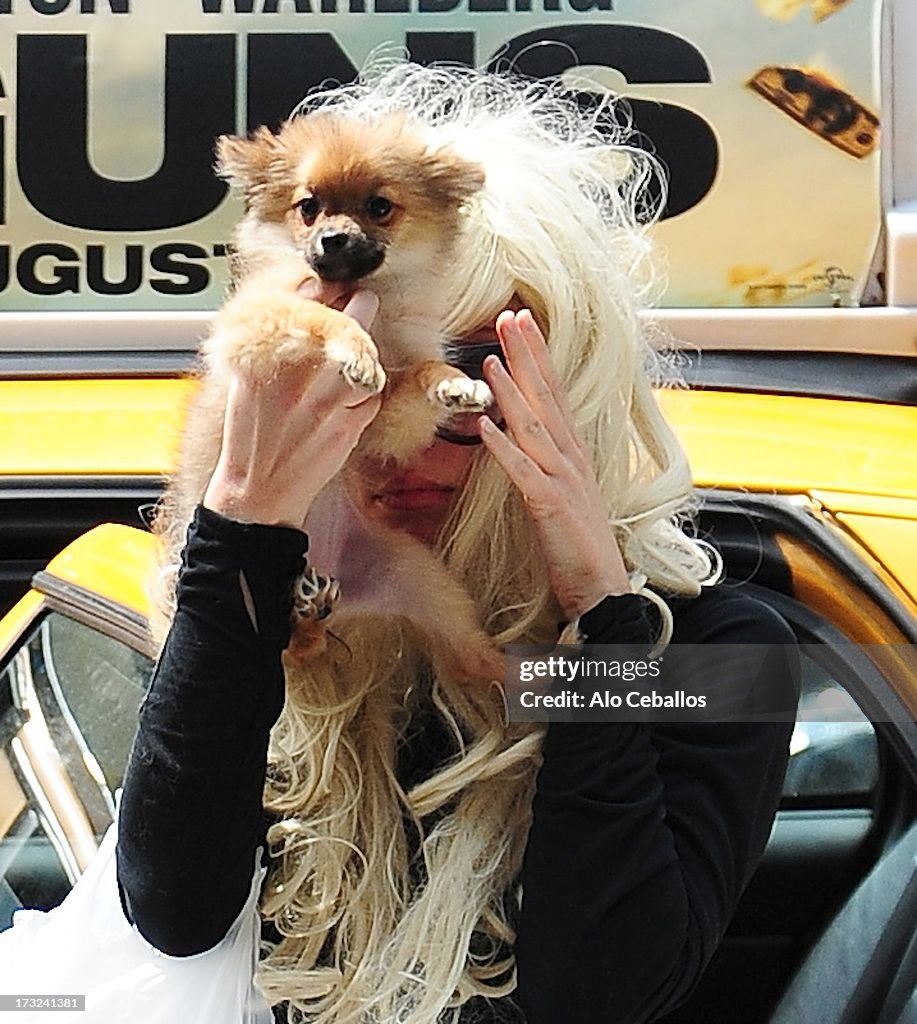 Amanda Bynes Sighting In New York City - July 10, 2013