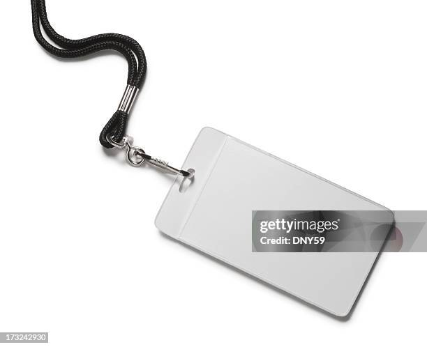 blank tag - nametag stockfoto's en -beelden