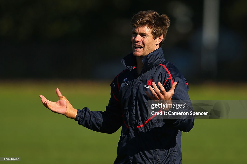 Waratahs Taining Session