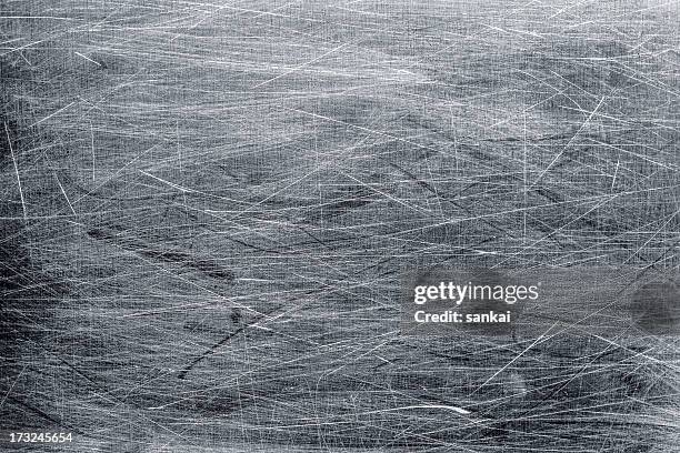 scratched metal surface background - scrapes stock pictures, royalty-free photos & images