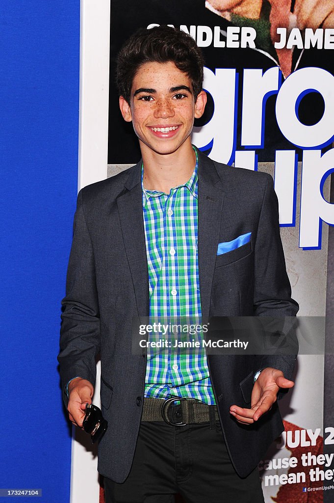 Actor Cameron Boyce Attends The Grown Ups 2 New York Premiere At actor-cameron-boyce-attends-the-grown-ups-2-new-york-premiere-at