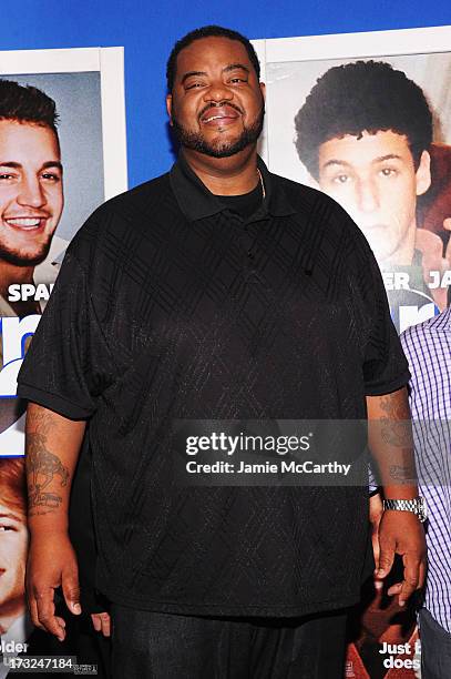 Actor Grizz Chapman attends the "Grown Ups 2" New York Premiere at AMC Lincoln Square Theater on July 10, 2013 in New York City.