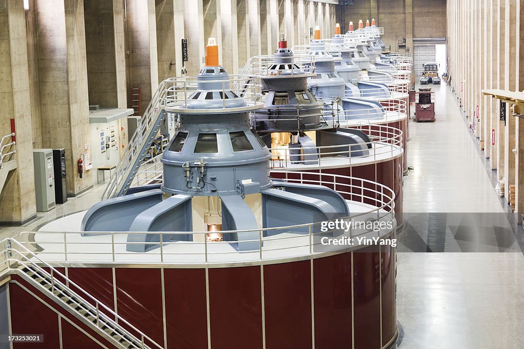 Hydroelectric Power Station Turbines, Hoover Dam Fuel and Power Generation