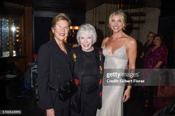 Annette Bening, Shirley MacLaine and Amanda Kloots at the 2023 Industry Dance Awards held at Avalon Hollywood on October 18, 2023 in Los Angeles,...