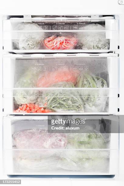 freezer - frozen food stock pictures, royalty-free photos & images