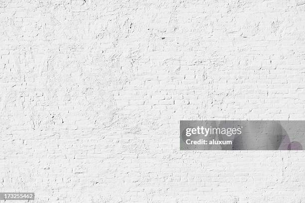 white brick wall - surrounding wall stock pictures, royalty-free photos & images