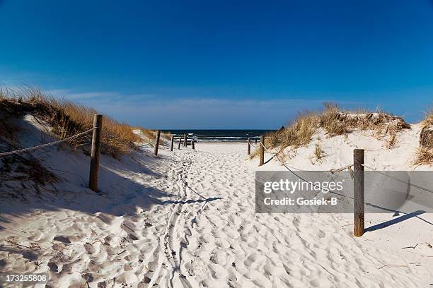 sand dunes in poland - poolse cultuur stockfoto's en -beelden