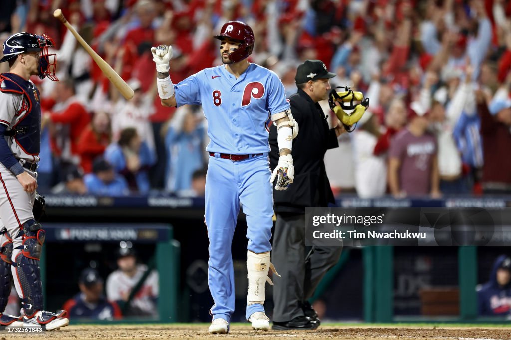 Division Series - Atlanta Braves v Philadelphia Phillies - Game Four