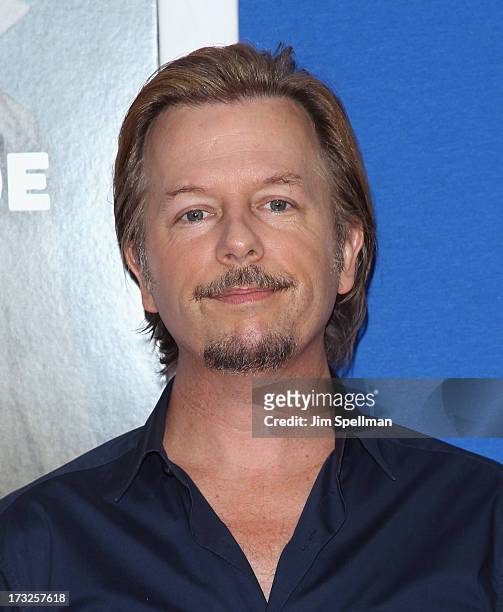 Actor David Spade attends the "Grown Ups 2" New York Premiere at AMC Lincoln Square Theater on July 10, 2013 in New York City.