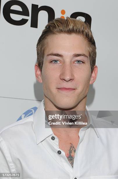 Talon Reid attends Gen:A And Michael Hogg Presents The Summer Soiree Of Season And The Agenostic Man Book Launch at Beverly Hills Hotel on July 10,...