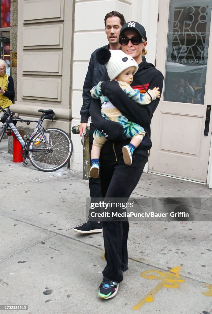 Celebrity Sightings In New York - October 18, 2023