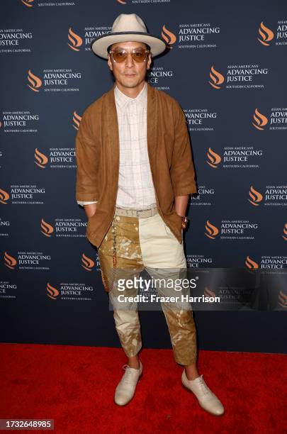 Daniel Wu attends AJSoCal's 40th Anniversary Gala at Vibiana on October 12, 2023 in Los Angeles, California.