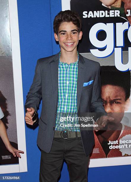 Cameron Boyce attends the "Grown Ups 2" New York Premiere at AMC Lincoln Square Theater on July 10, 2013 in New York City.
