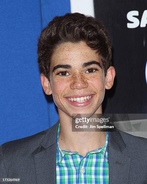 Cameron Boyce attends the "Grown Ups 2" New York Premiere at AMC Lincoln Square Theater on July 10, 2013 in New York City.