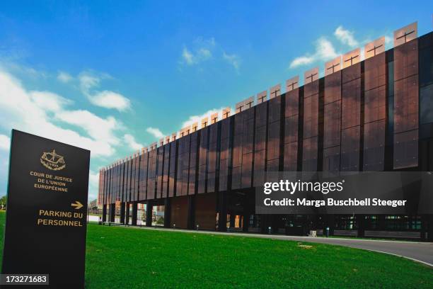 european court of justice, luxemburg - european court of justice stock pictures, royalty-free photos & images