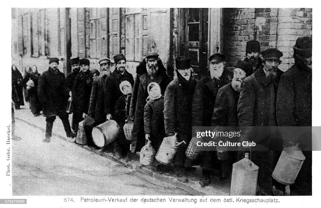 German Occupation on the Eastern Front in WWI