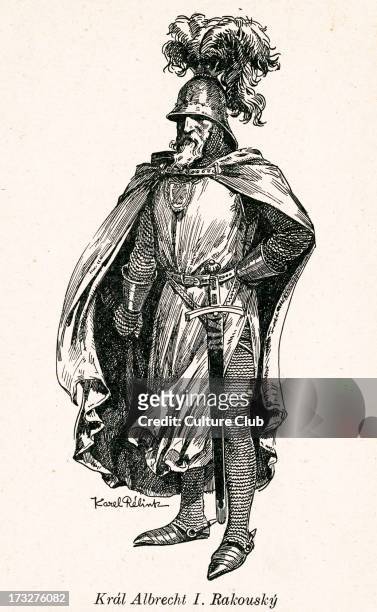 Albert I of Habsburg by K. Relink. King of the Romans and Duke of Austria, the eldest son of German King Rudolph I of Habsburg and his first wife...