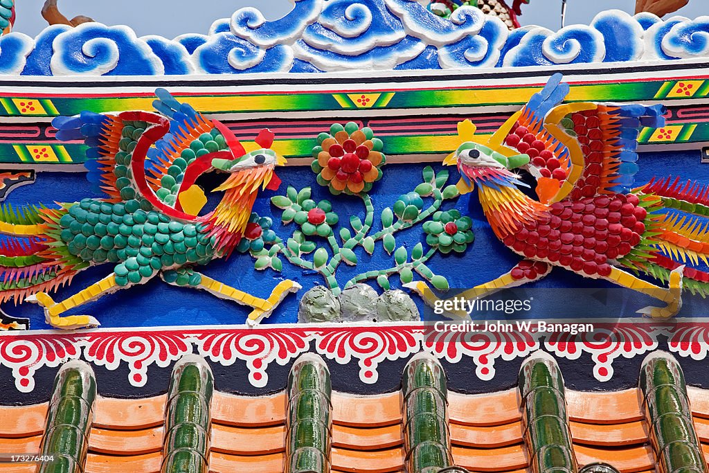 Chinese shrine, Koh Chang, Thailand