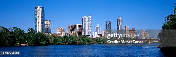 austin, texas - austin skyline stock pictures, royalty-free photos & images