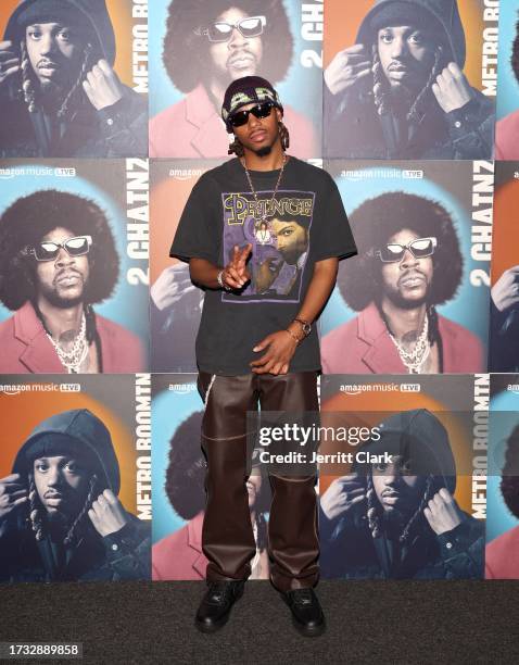 Metro Boomin attends Amazon Music Live Concert Series 2023 on October 12, 2023 in Los Angeles, California.