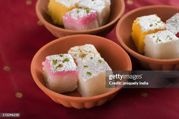 Color Burfi Coconut Burfi Photos and Premium High Res Pictures - Getty Images